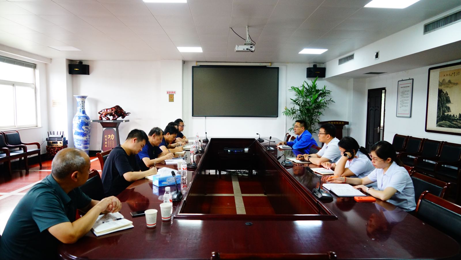 邯鄲市發(fā)改委到普陽(yáng)開(kāi)展調研